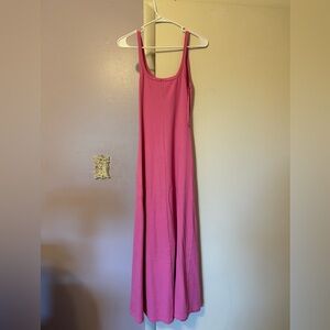 NWT Old Navy pink maxi dress M